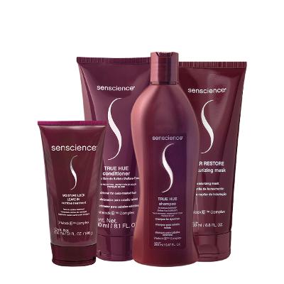 Kit Senscience True Hue Inner Moisture Home Care Leave-in 150 (4 produtos)