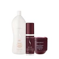Kit Senscience Purify Shampoo 1L Intensif Máscara Detangler Leave-in (3 produtos) - 1