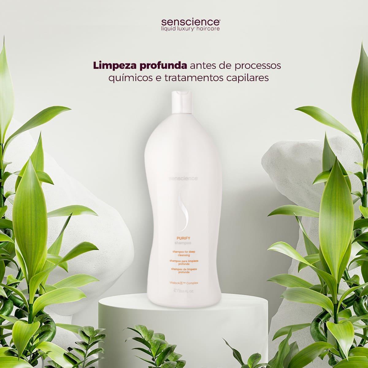 Kit Senscience Purify Shampoo Inner Restore Máscara G e Mostuire Leave-in (3 produtos) - 2