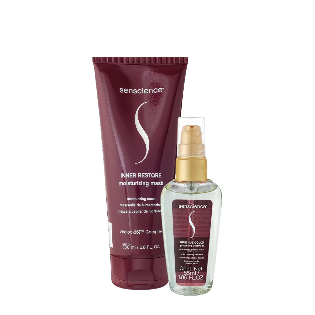 Kit Senscience Inner Restore Máscara e True Hue Óleo (2 produtos) - 1
