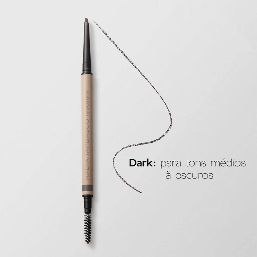 Océane Nádia Tambasco Slim Brow Pencil Dark - Lápis de Sobrancelha 0,07g - 3