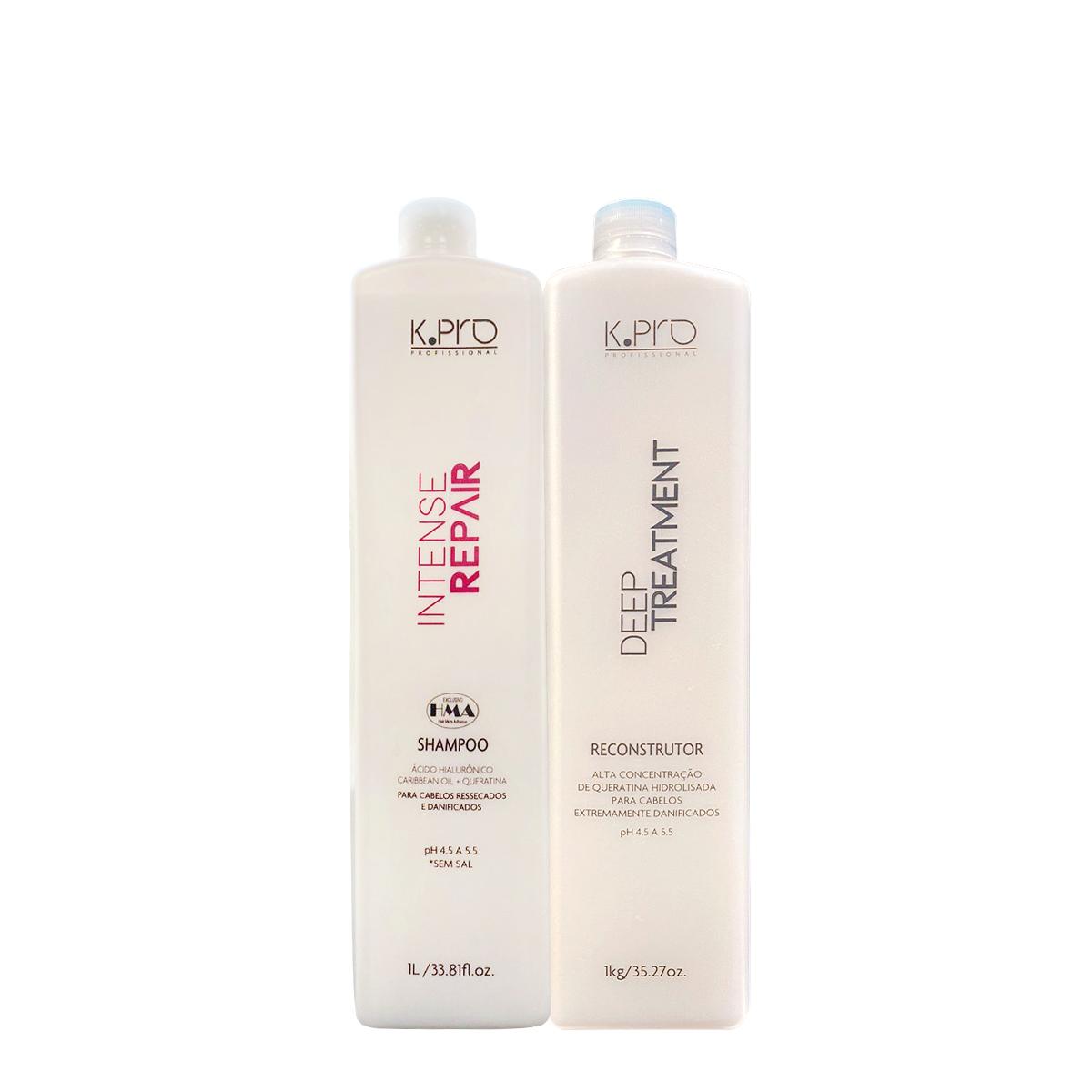 Kit K.Pro Professional Intense Repair Shampoo e Tratamento Reconstrutor (2 produtos) - 1