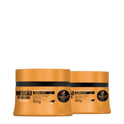 Kit Haskell Infusão de Óleos Máscara Capilar Extra (2 unidades)