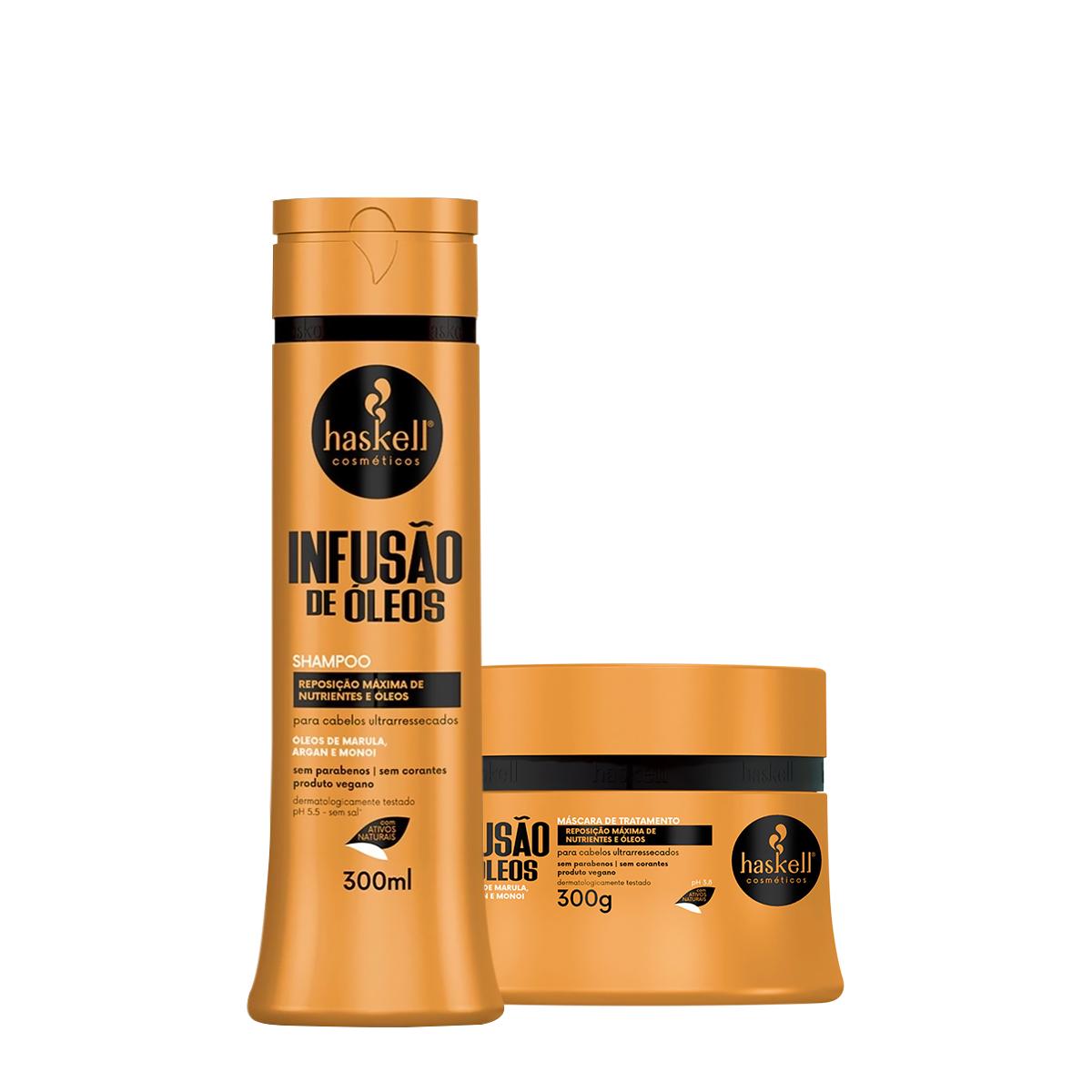 Kit Haskell Infusão de Óleos Shampoo e Máscara (2 produtos) - 1