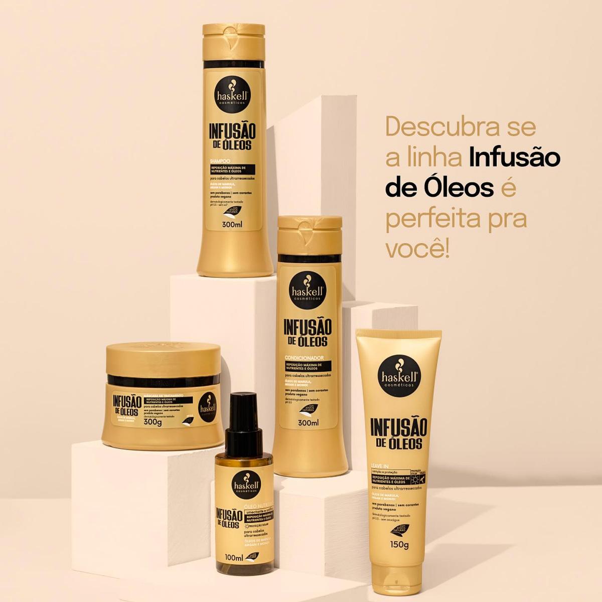 Kit Haskell Infusão de Óleos Shampoo e Máscara (2 produtos) - 4