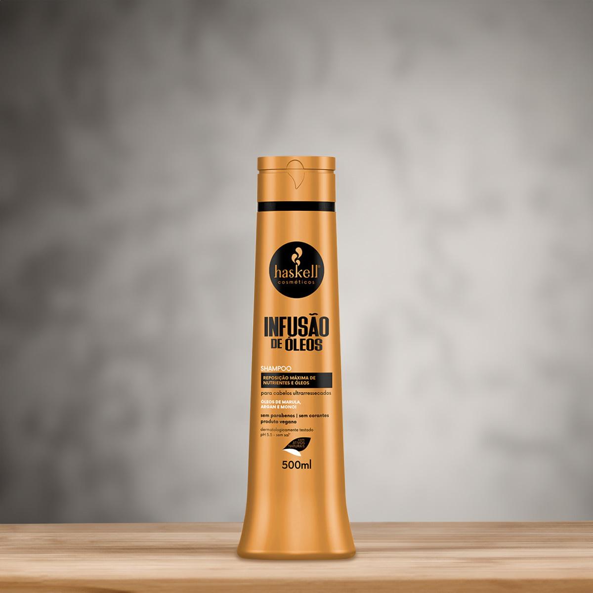 Kit Haskell Infusão de Óleos Shampoo e Máscara G (2 produtos) - 3