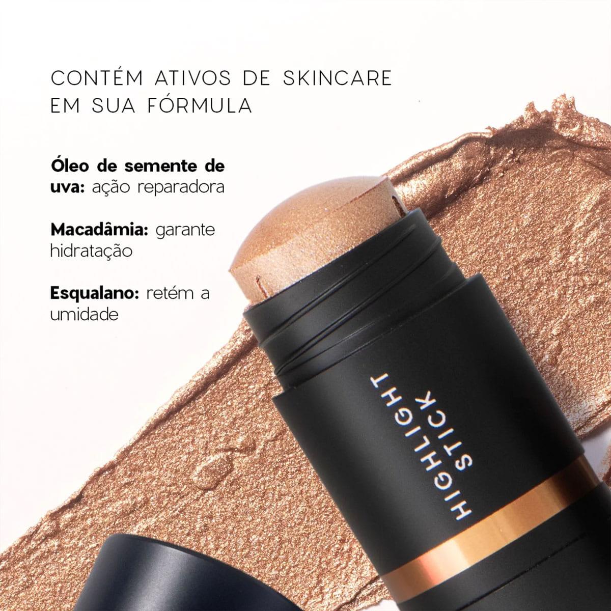 Kit Océane Edition Mini Iluminador Bronze e Blush Cloudy Rosa (2 produtos) - 2