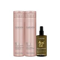 Kit Cadiveu Professional Repair Solution Açaí Duo Oil 60 (3 produtos) - 1