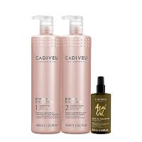 Kit Cadiveu Professional Repair Solution Açaí Duo Salon Oil 60 (3 produtos) - 1