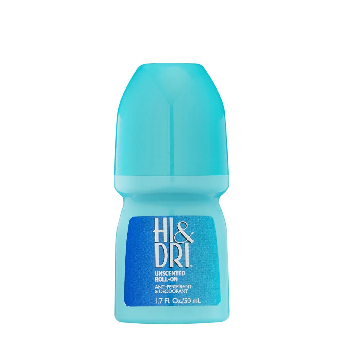 Hi e Dri Unscented Roll-On - Desodorante 50ml - 1