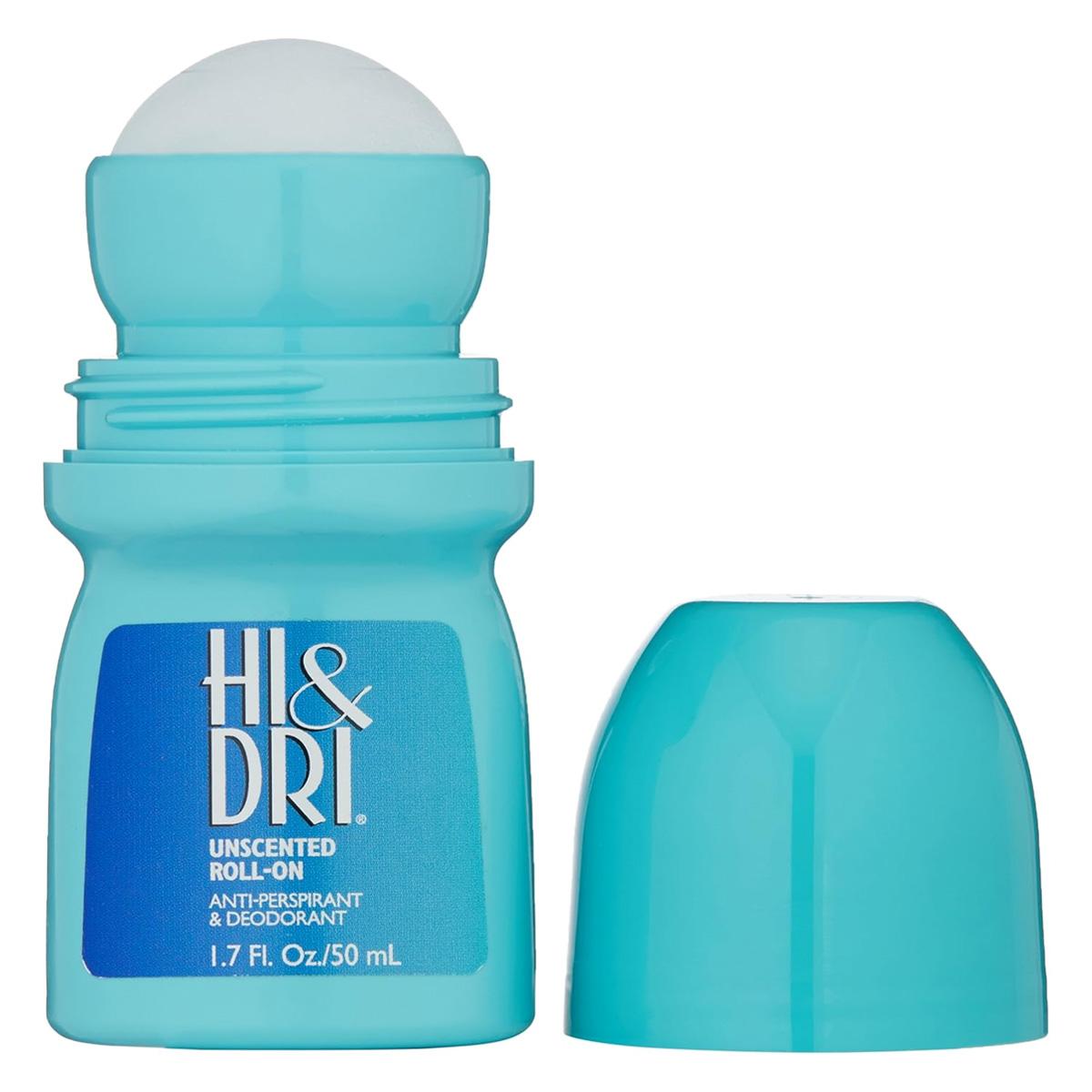 Hi e Dri Unscented Roll-On - Desodorante 50ml - 2