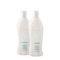 Kit Senscience Silk Moisture Shampoo Extra 280 (2 unidades) - 1
