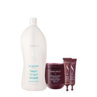 Kit Senscience Silk Moisture Intensif CPR Shampoo G Máscara Ampola (4 produtos) - 1