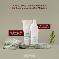 Kit Senscience Silk Moisture Lock Intensif Shampoo G Máscara Leave-in (3 produtos)