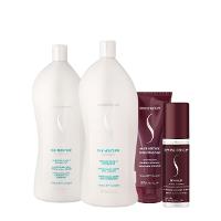 Kit Senscience Silk Moisture Inner Detangler Salon Total Spray (4 produtos) - 1