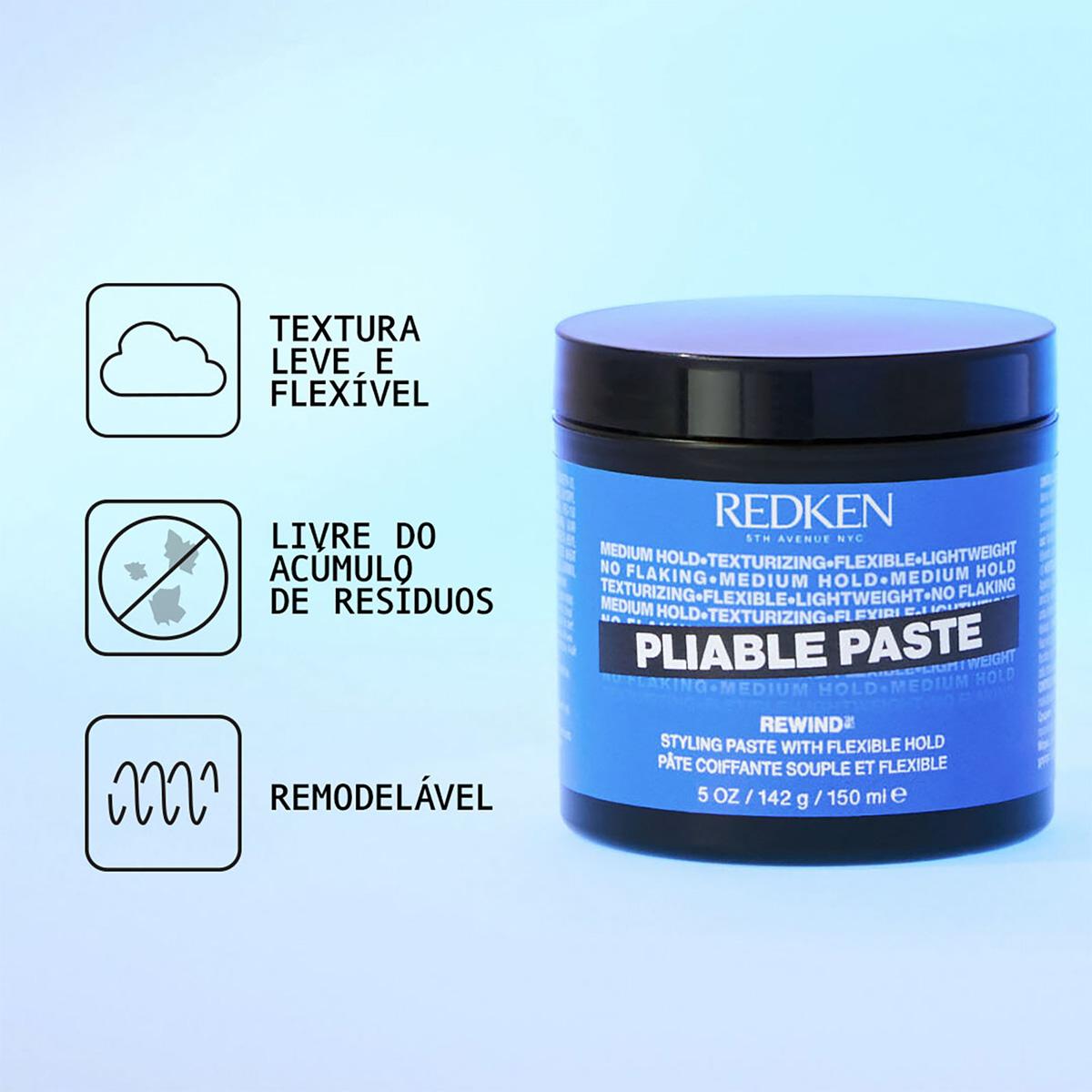 Redken Styling Pliable Paste - Pasta Modeladora 150ml - 2