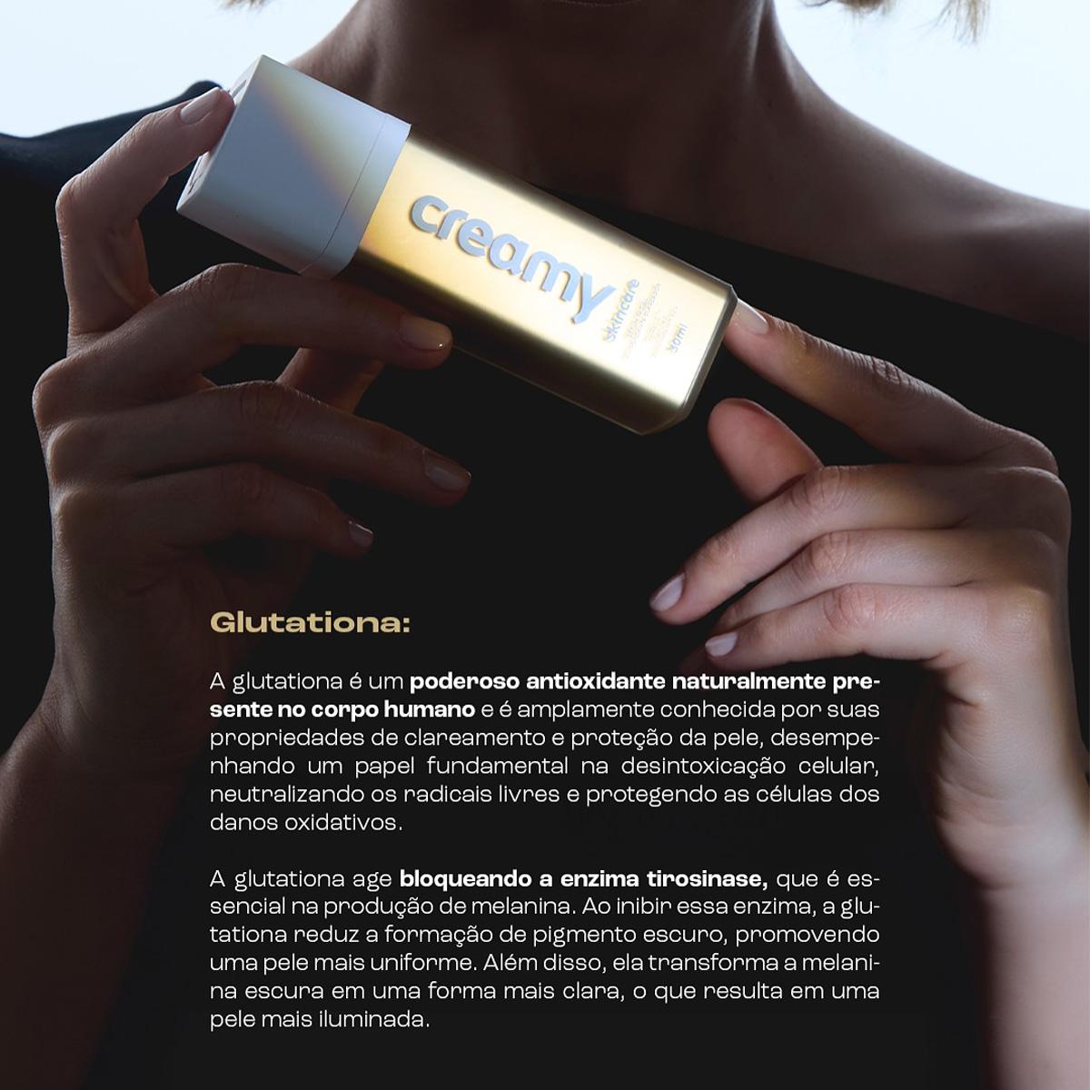 Creamy Skincare Vitamina C Gold Pura - Sérum Antioxidante 30ml - 4