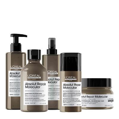 Kit L'Oréal Professionnel Absolut Repair Molecular Hair Care Total (5 produtos)