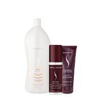 Kit Senscience Purify Shampoo 1L Inner Restore Máscara e Detangler Leave-in (3 produtos) - 1