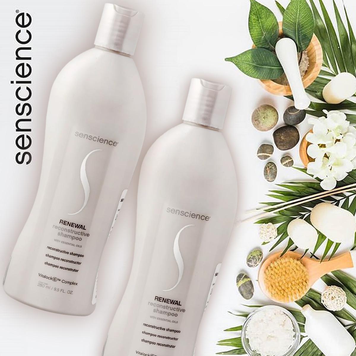 Kit Senscience Renewal Shampoo Máscara e Moisture Leave-in (3 produtos) - 2
