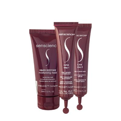 Kit Senscience Inner Restore Máscara e C.P.R. Ampola (2 produtos)
