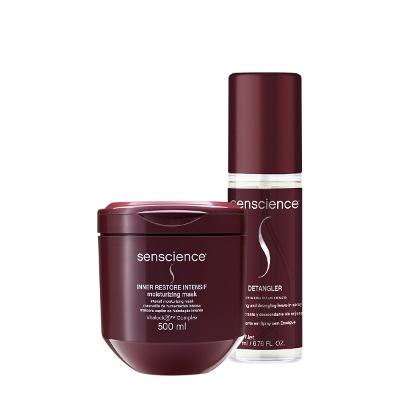 Kit Senscience Inner Restore Intensif Máscara e Detangler Leave-in (2 produtos)