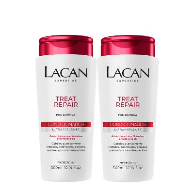 Kit Lacan Treat Repair Pos Quimica - Condicionador Ultrasselante 300ml (2 Unidades)