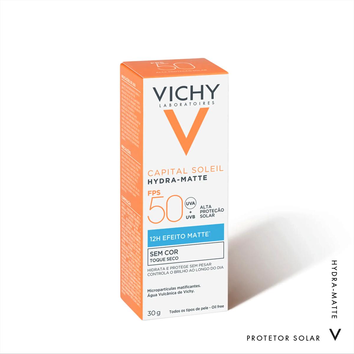 Vichy Capital Soleil Hydra-Matte FPS50 - Protetor Solar Facial 30ml - 5
