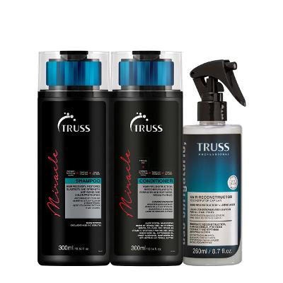 Kit Truss Miracle Uso Obrigatório Duo Reconstrutor (3 produtos)