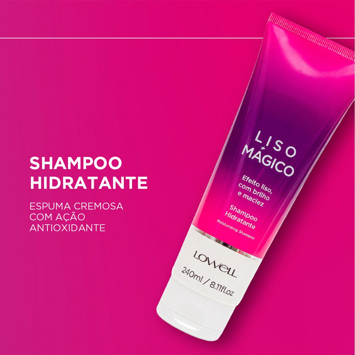 Kit Lowell Liso Mágico Duo Oil Fluído (4 produtos) - 4