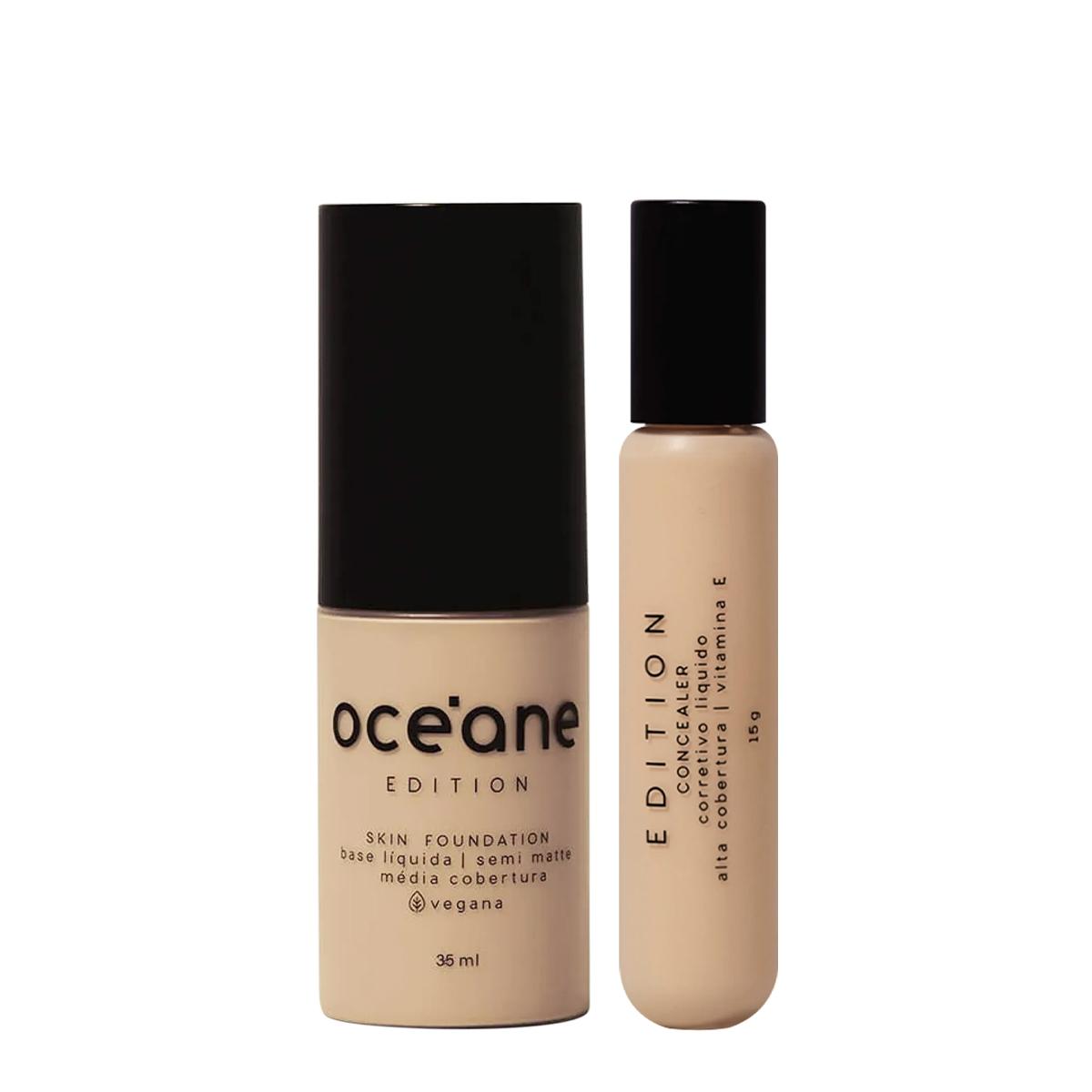 Kit Océane Skin Foundation 210L e Concealer Fair Claro (2 produtos) - 1