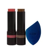 Kit Océane Edition Blush Pink Stick Contorno Marrom Escuro e Flat Blend Azul (3 produtos) - 1