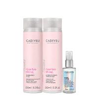 Kit Cadiveu Professional Quartzo Shine Duo e Final Style Oil (3 produtos) - 1