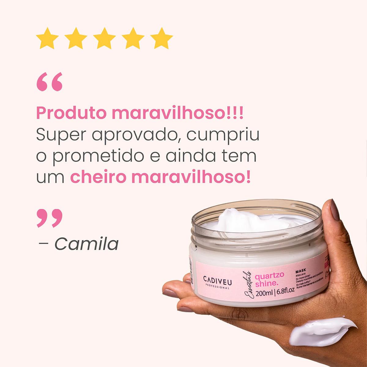 Kit Cadiveu Professional Quartzo Shine Home Care e Final Style Oil (4 produtos) - 3