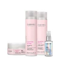 Kit Cadiveu Professional Quartzo Shine Home Care e Final Style Oil (4 produtos) - 1