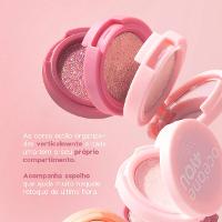 Kit Océane 4you Sombra Rose Sparkle Lip Balm Clear e Flush Bright Cherry (3 produtos) - 5