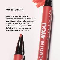 Kit Océane 4you Flush Bright Cherry e Lip Pen Mauve (2 produtos)