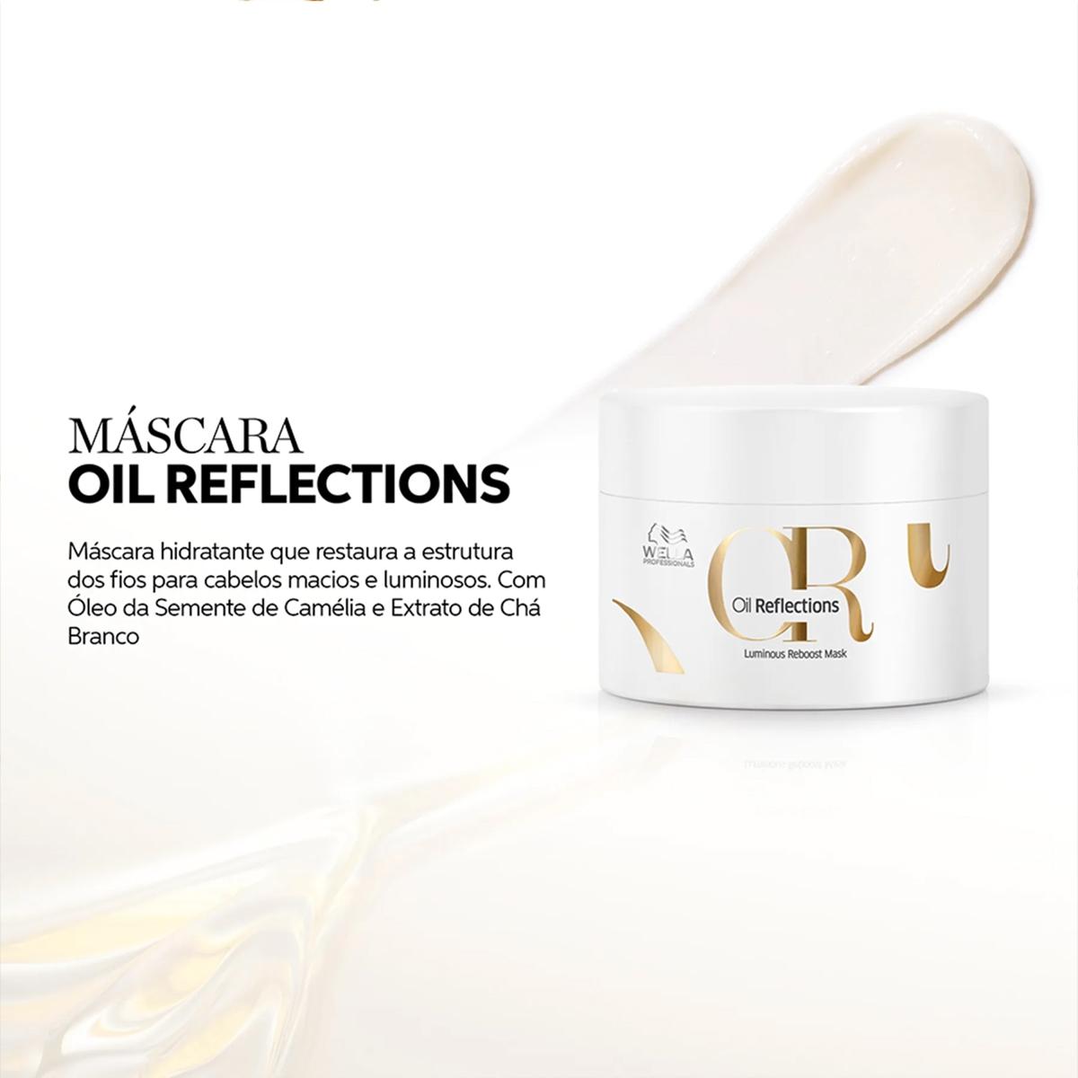 Kit Wella Professionals Oil Reflections Máscara 150 Extra (2 unidades) - 3