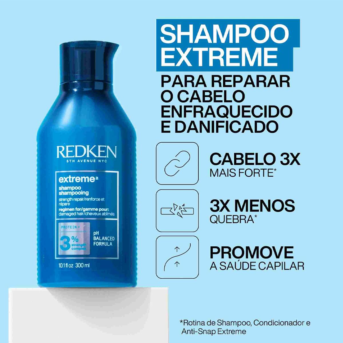 Kit Redken Extreme Home Care (3 produtos) - 4