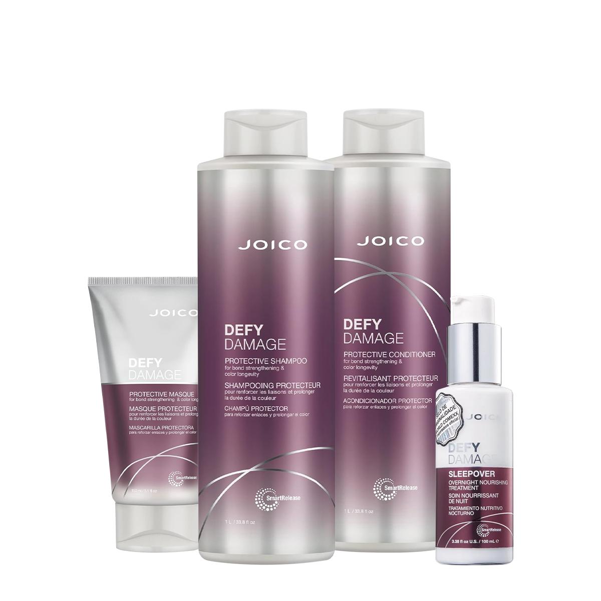 Kit Joico Defy Damage Protective Salon Máscara 150 Leave-in (4 produtos) - 1