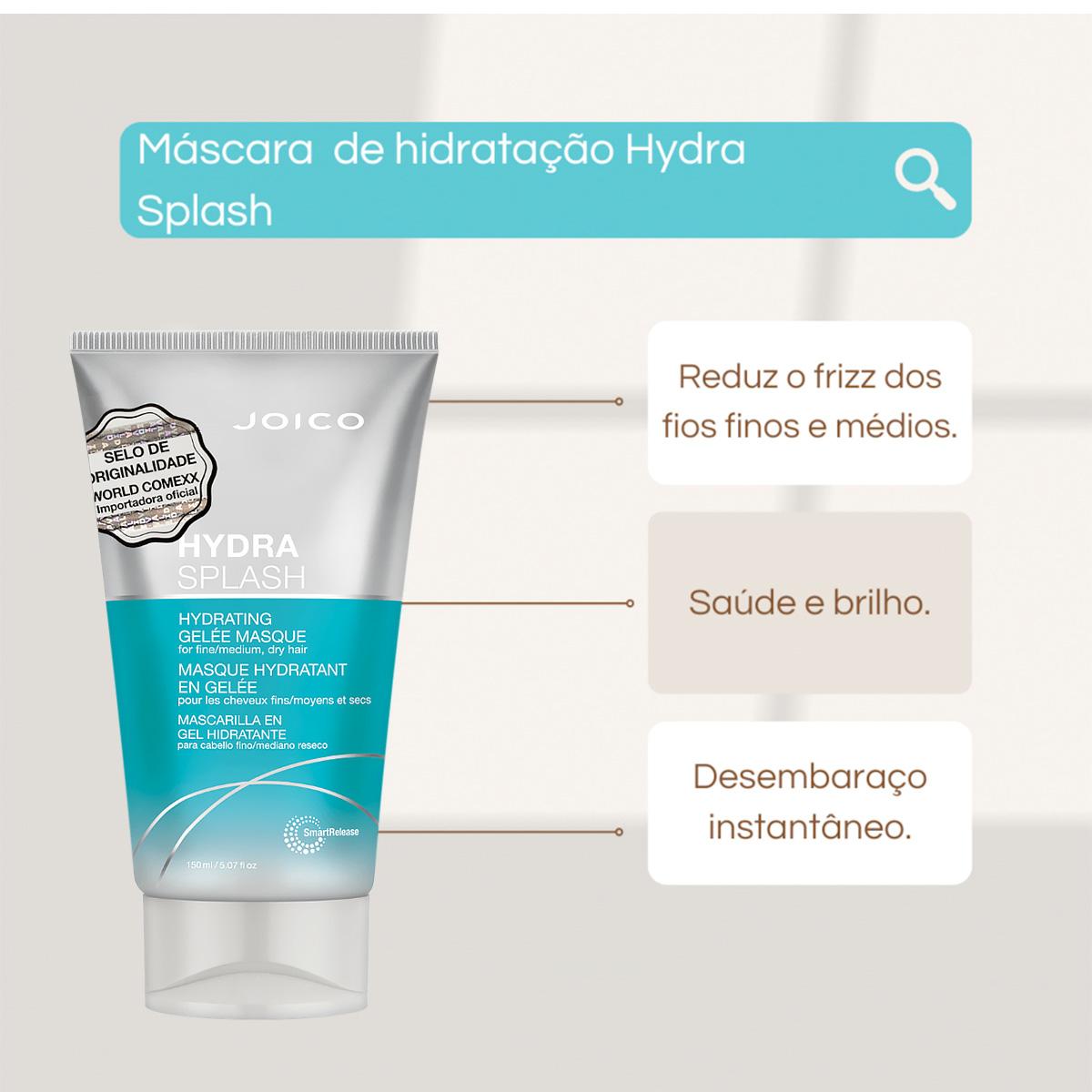 Kit Joico Hydra Splash Shampoo Máscara 150 Leave-in (3 produtos) - 2