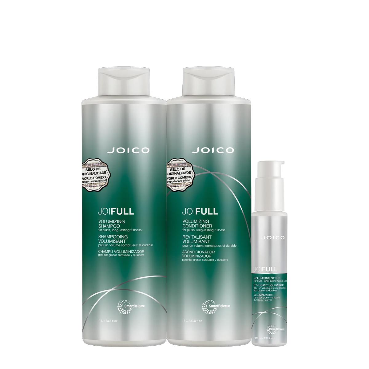 Kit Joico Joifull Volumizing Smart Release Salon Leave-in (3 produtos) - 1