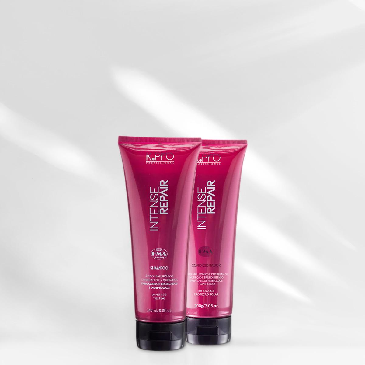 Kit K.Pro Professional Intense Repair Shampoo Condicionador e Tratamento Reconstrutor (3 produtos) - 2