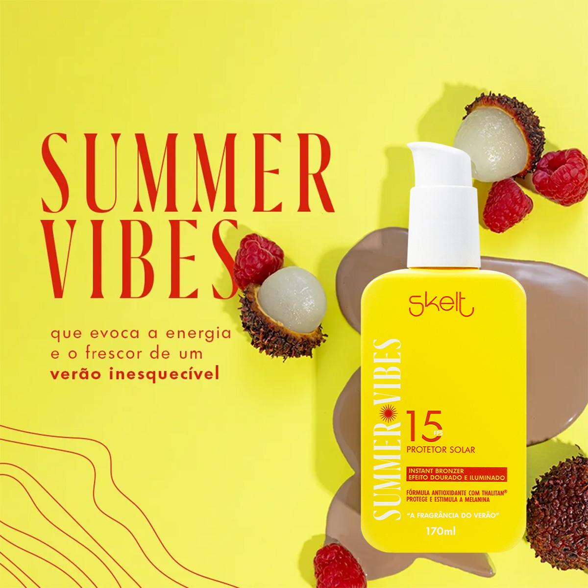 Kit Skelt Summer Vibes Red Carpet Iluminador Protetor Solar (2 produtos) - 2