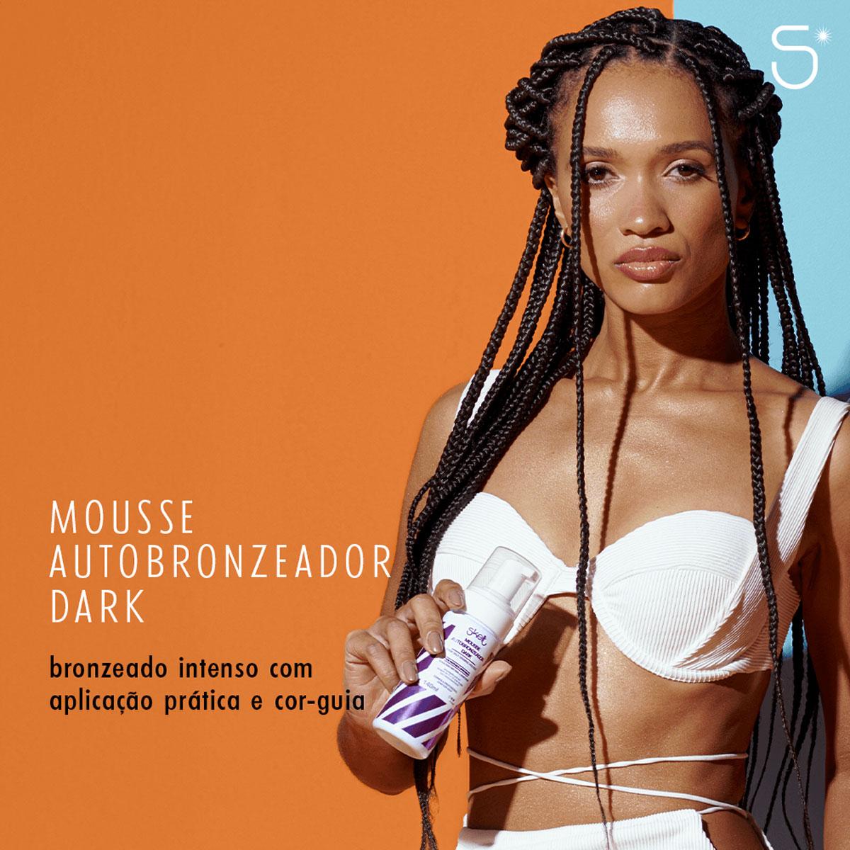 Kit Skelt Summer Glow Dark Autobronzeador Protetor Solar (2 produtos) - 4