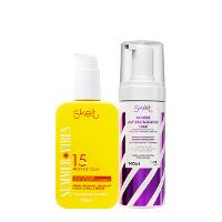 Kit Skelt Summer Glow Dark Autobronzeador Protetor Solar (2 produtos) - 1