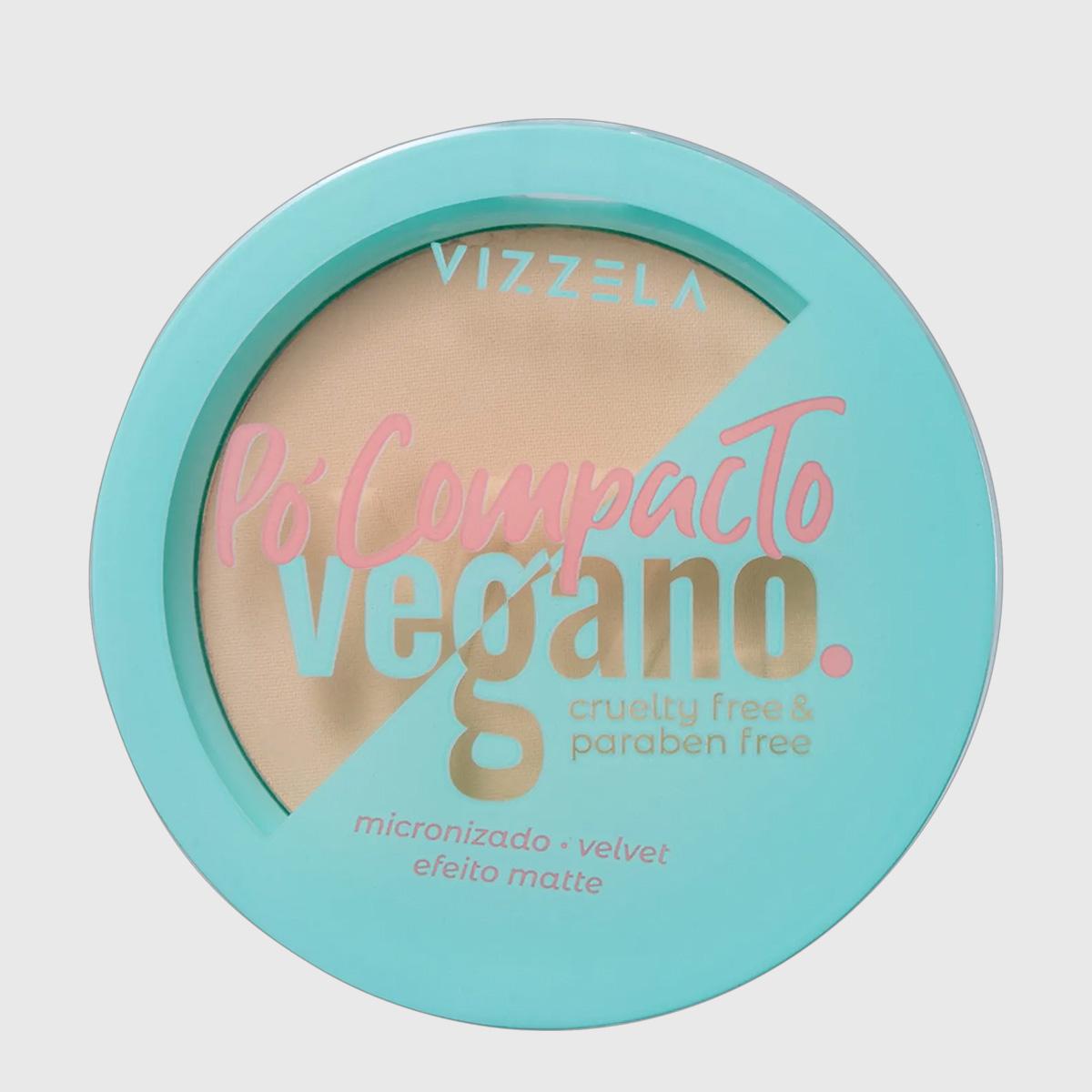 Vizzela Vegano Matte Cor 2 - Pó Compacto 9g - 2