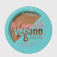Vizzela Vegano Matte Cor 7 - Pó Compacto 9g - 2