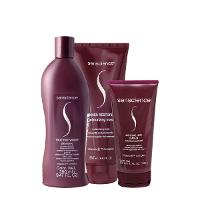 Senscience True Hue Violet Shampoo Máscara e Leave-in (3 produtos) - 1