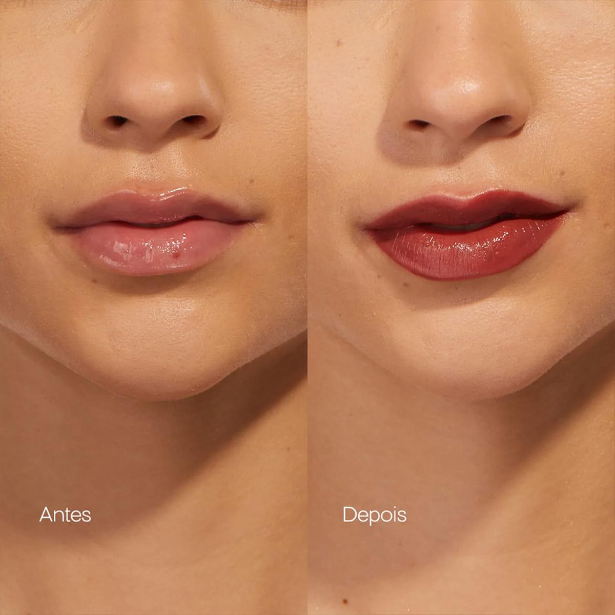 Océane Edition Lipstick Sangria Marrom - Batom Cremoso 3,2g - 4